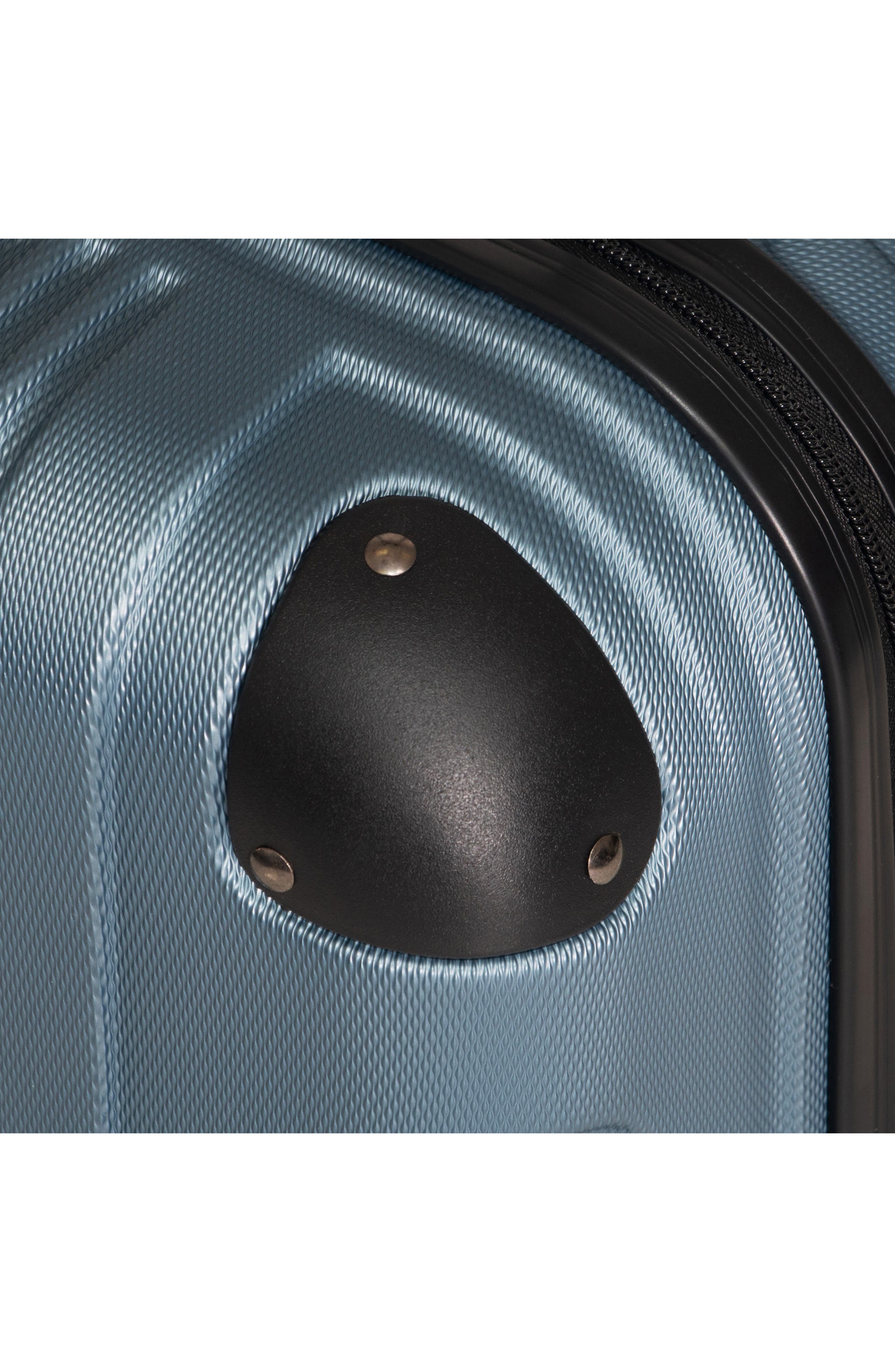 Kenneth Cole Out Of Bounds 20" Hardside Carry-On Luggage, Alternate, color, Granite Blue