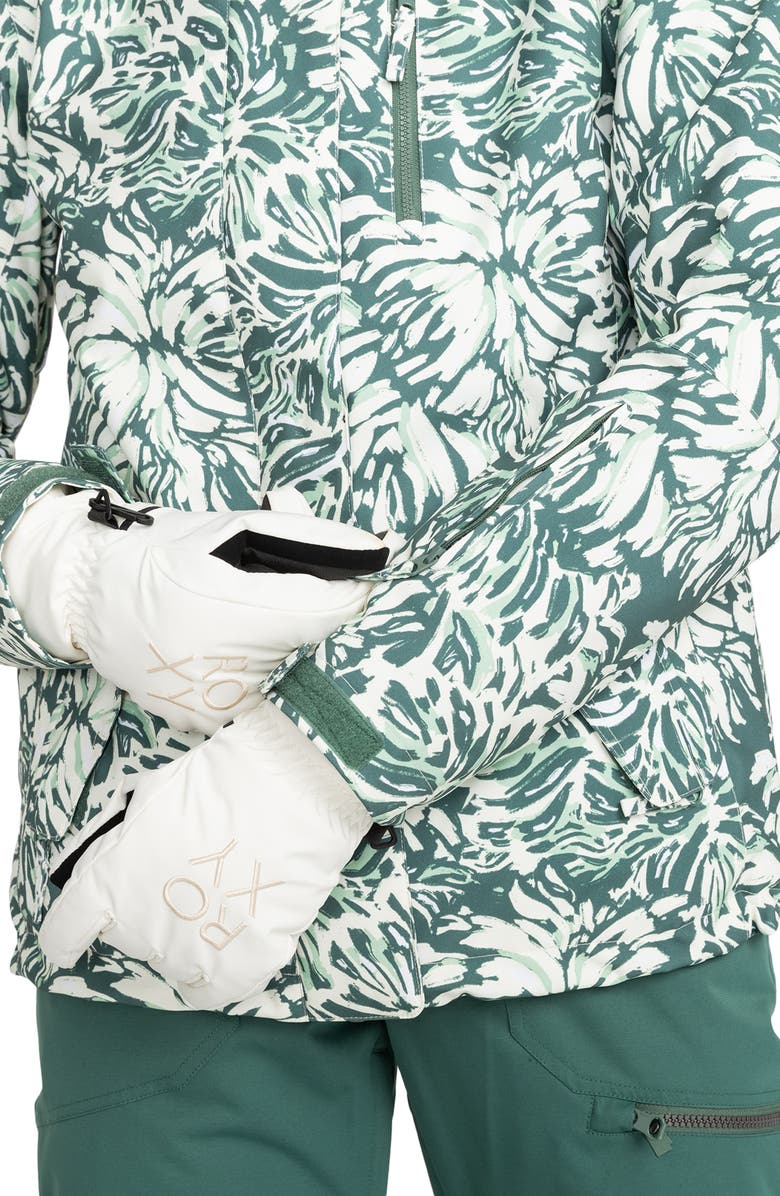 Roxy Jetty Waterproof Snow Jacket, Alternate, color,