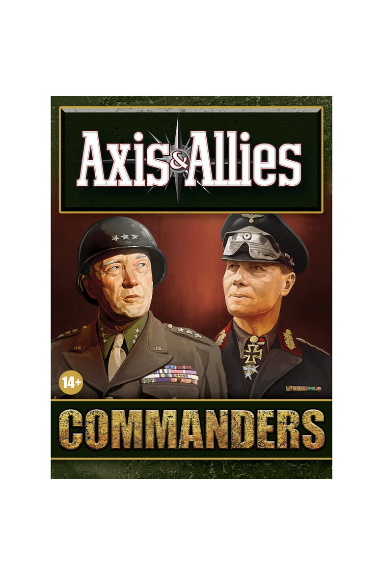 Axis & Allies, Commanders, Strategy Game Expansion Accessory, Alternate, color, Multicolored