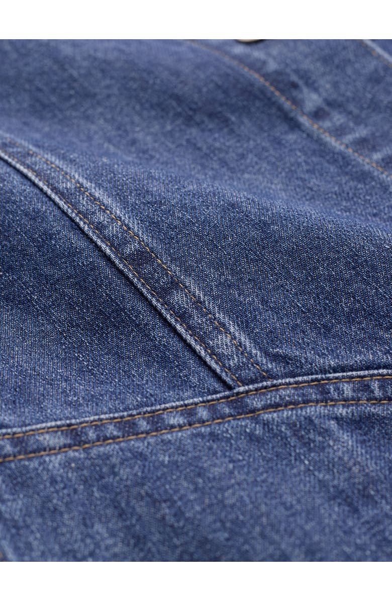 Celtic & Co. Denim Western Jacket, Alternate, color, Indigo Mid Wash