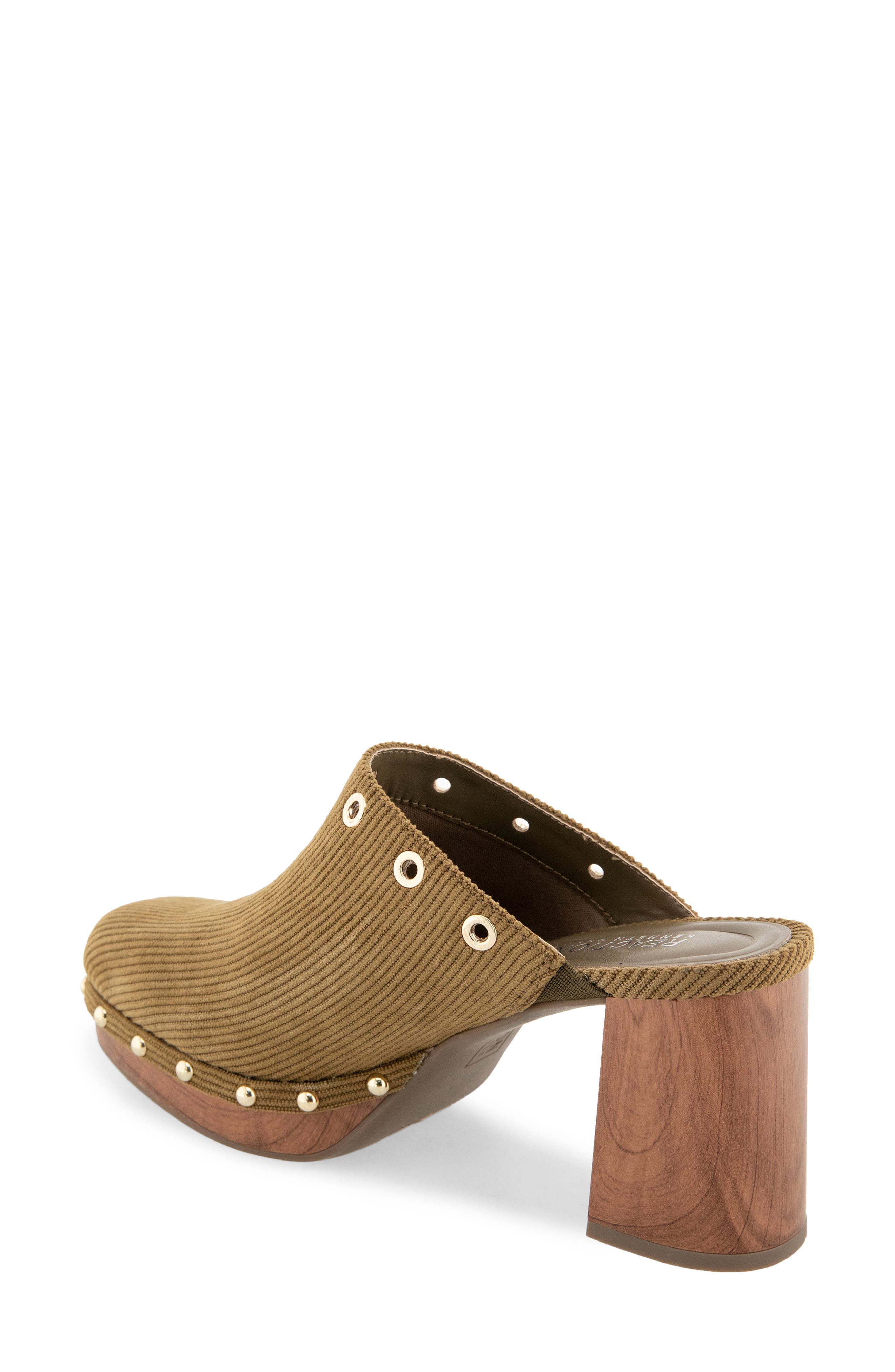 Kalley Grommet Platform Mule, Alternate, color, KHAKI CORD