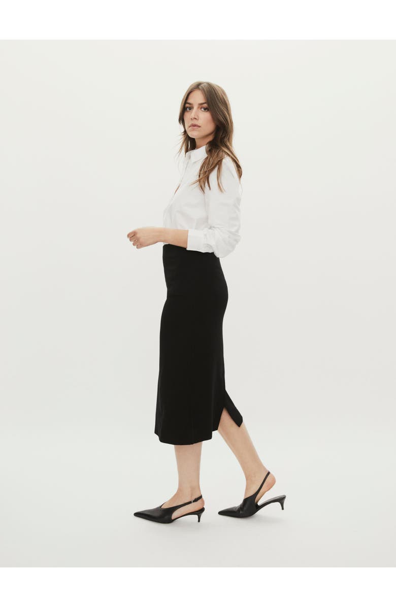 Masai Copenhagen MaSeuloa Midi Pencil Skirt, Alternate, color, Black
