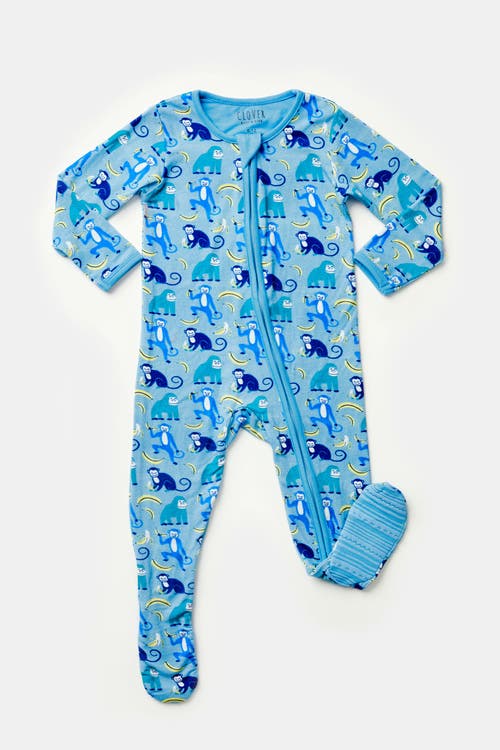 Clover Baby & Kids Soft & Stretchy Zipper Footie