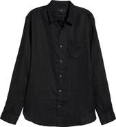 Vince Linen Button-Up Shirt