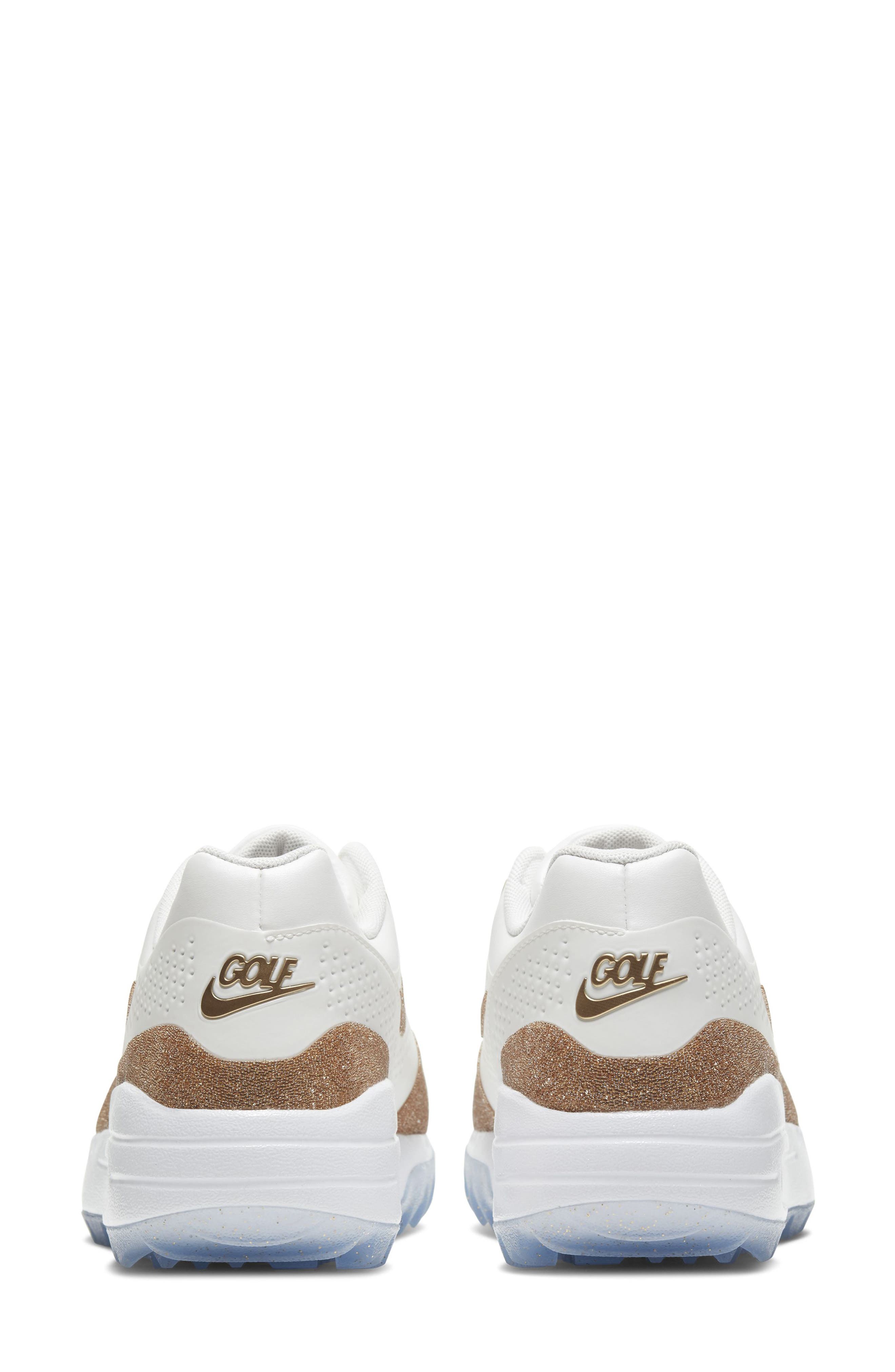 Nike Air Max 1 x Swarovski<sup>®</sup> Golf Shoe, Alternate, color, 
