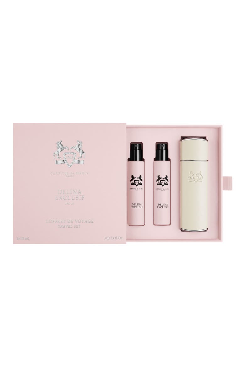 Delina Exclusif Eau de Parfum Travel Set, Alternate, color, NO COLOR