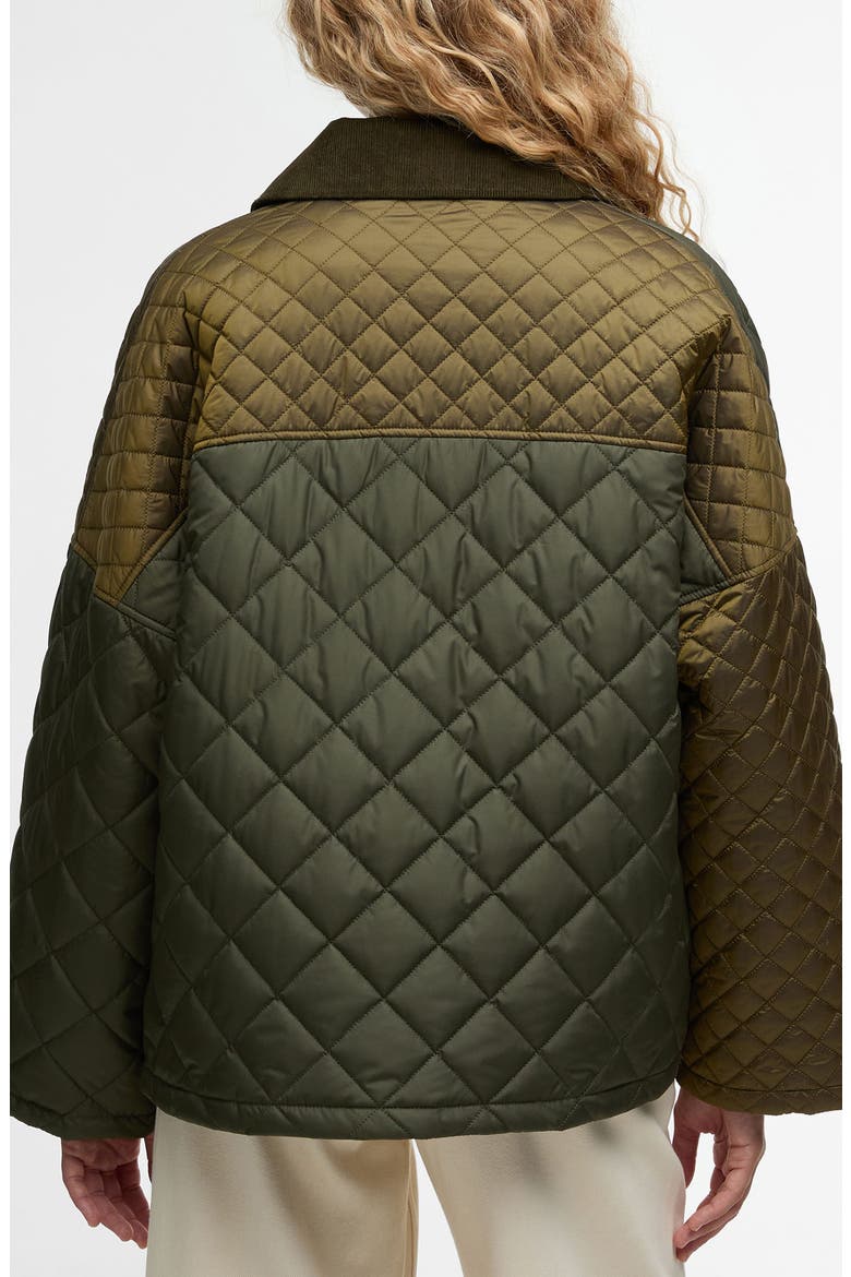 Danby Patchwork Quilted Jacket, Alternate, color, GOLDEN OLIVE/ ANCIENT TARTAN
