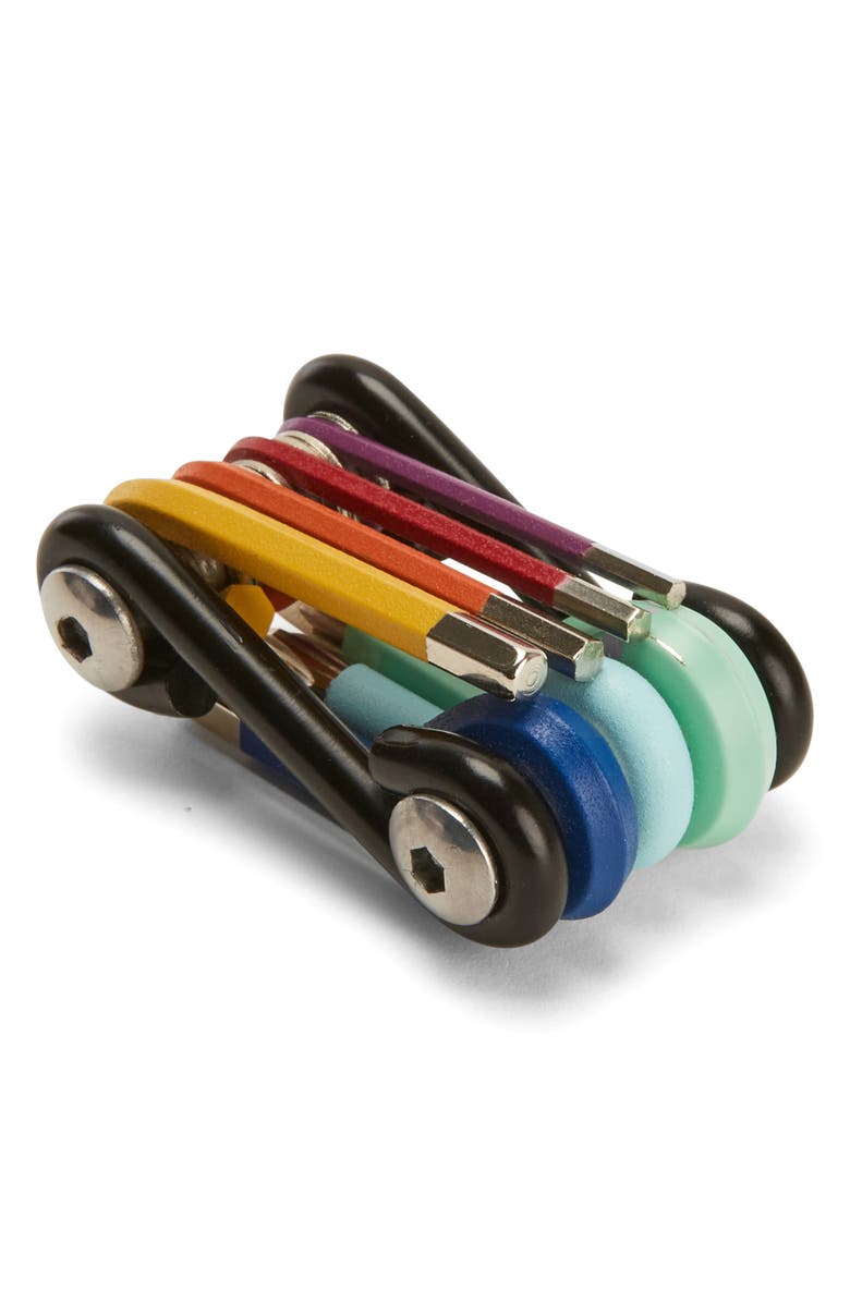 Kikkerland Design Rainbow 7-in-1 Multitool, Alternate, color, Multi