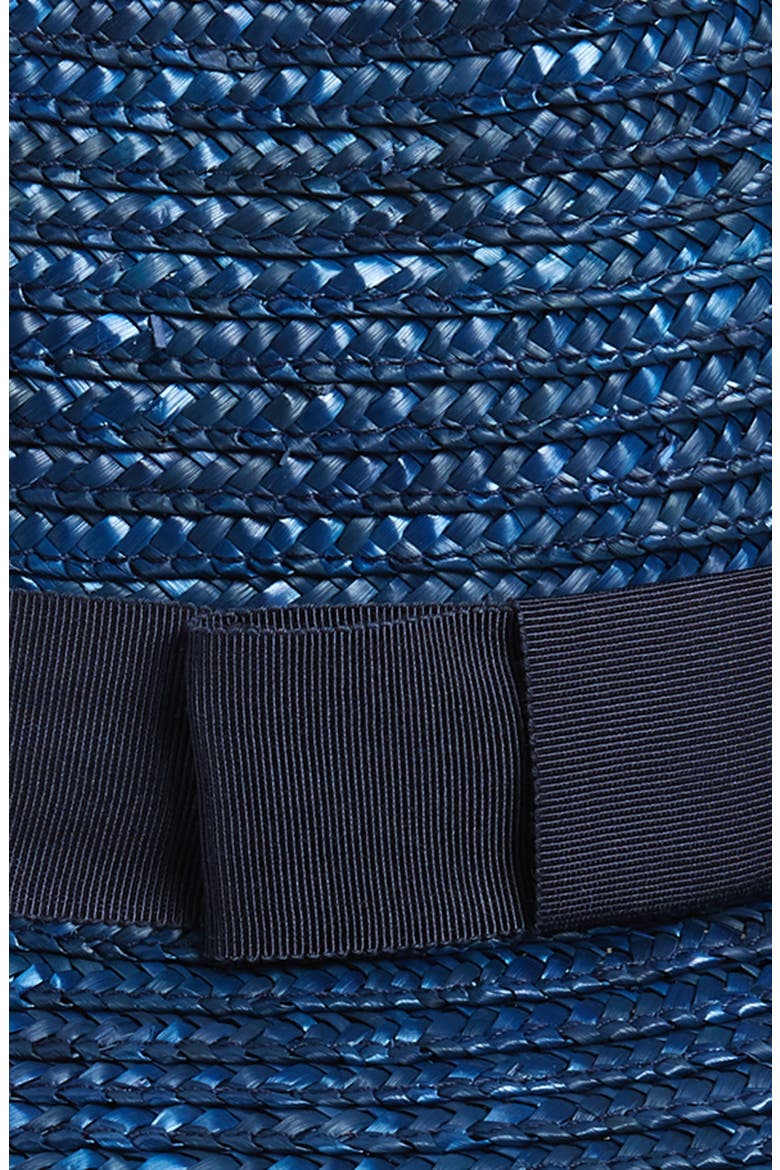 Joanna Straw Hat, Alternate, color, WASHED NAVY