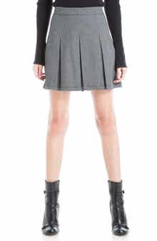 MAX STUDIO Pleated Miniskirt