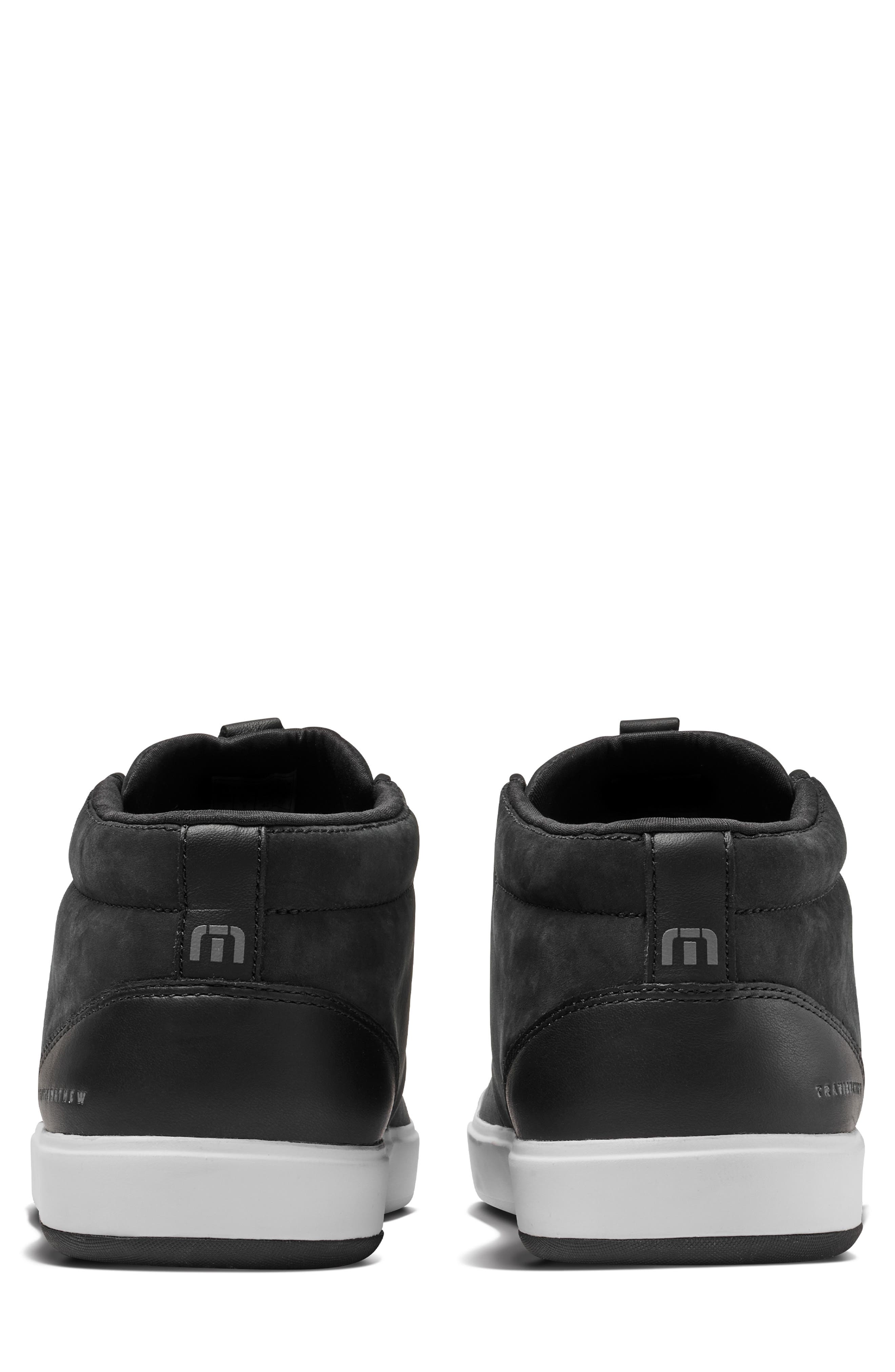 TravisMathew The Modern Chukka Sneaker, Alternate, color, Black