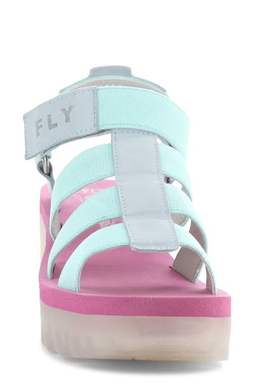 FLY LONDON FLY LONDON YOJI PLATFORM WEDGE SANDAL 
