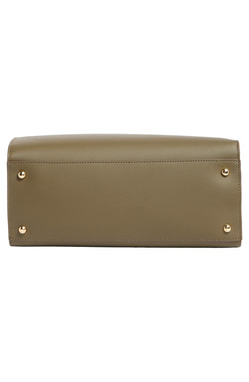 Nanette Lepore Quentin East/west Triple Section Satchel Bag In Green