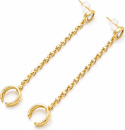 Ivy & Pearl Co. Luna Ear Cuff Earrings