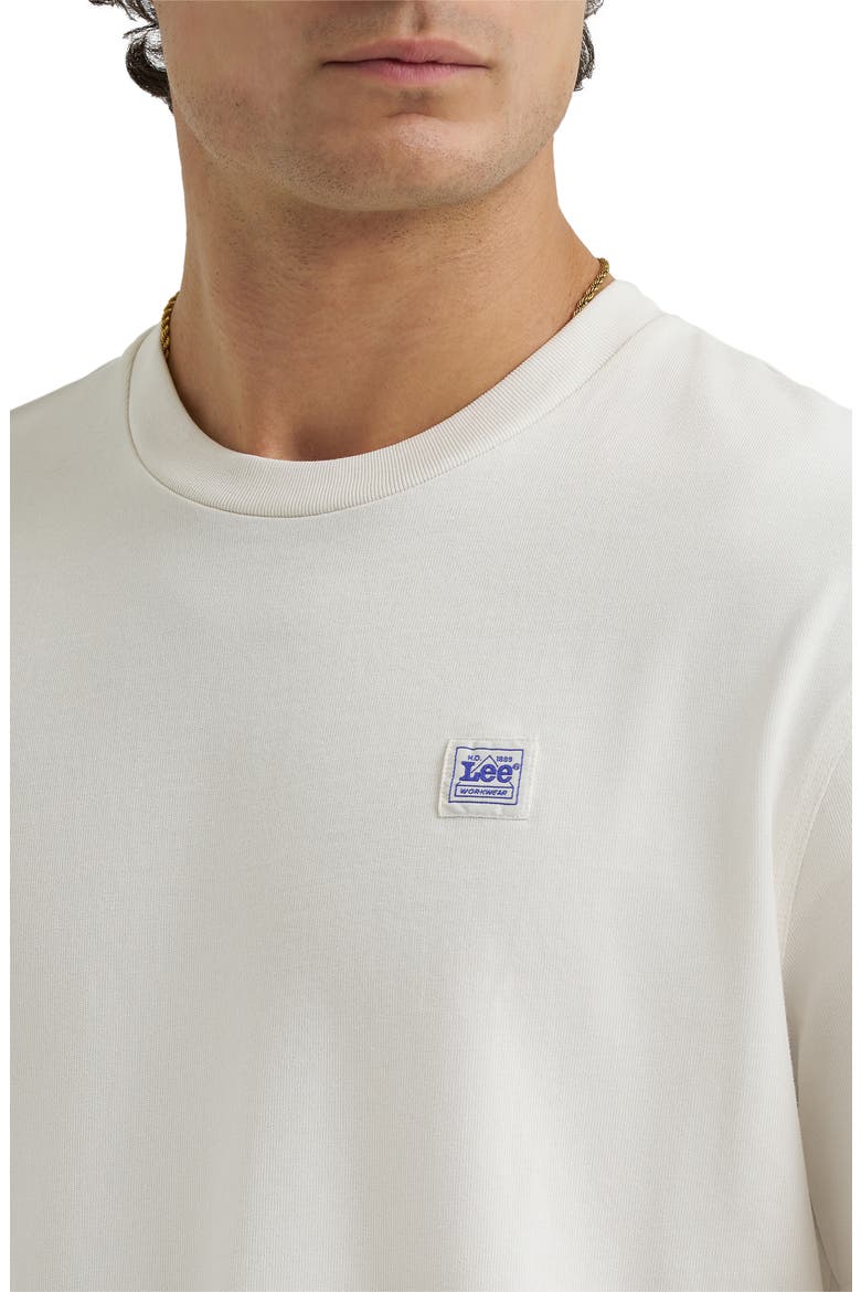 Logo Patch T-Shirt, Alternate, color, ECRU