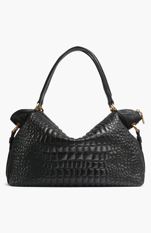 Donna Karan New York Glenwood Quilted Croc Satchel