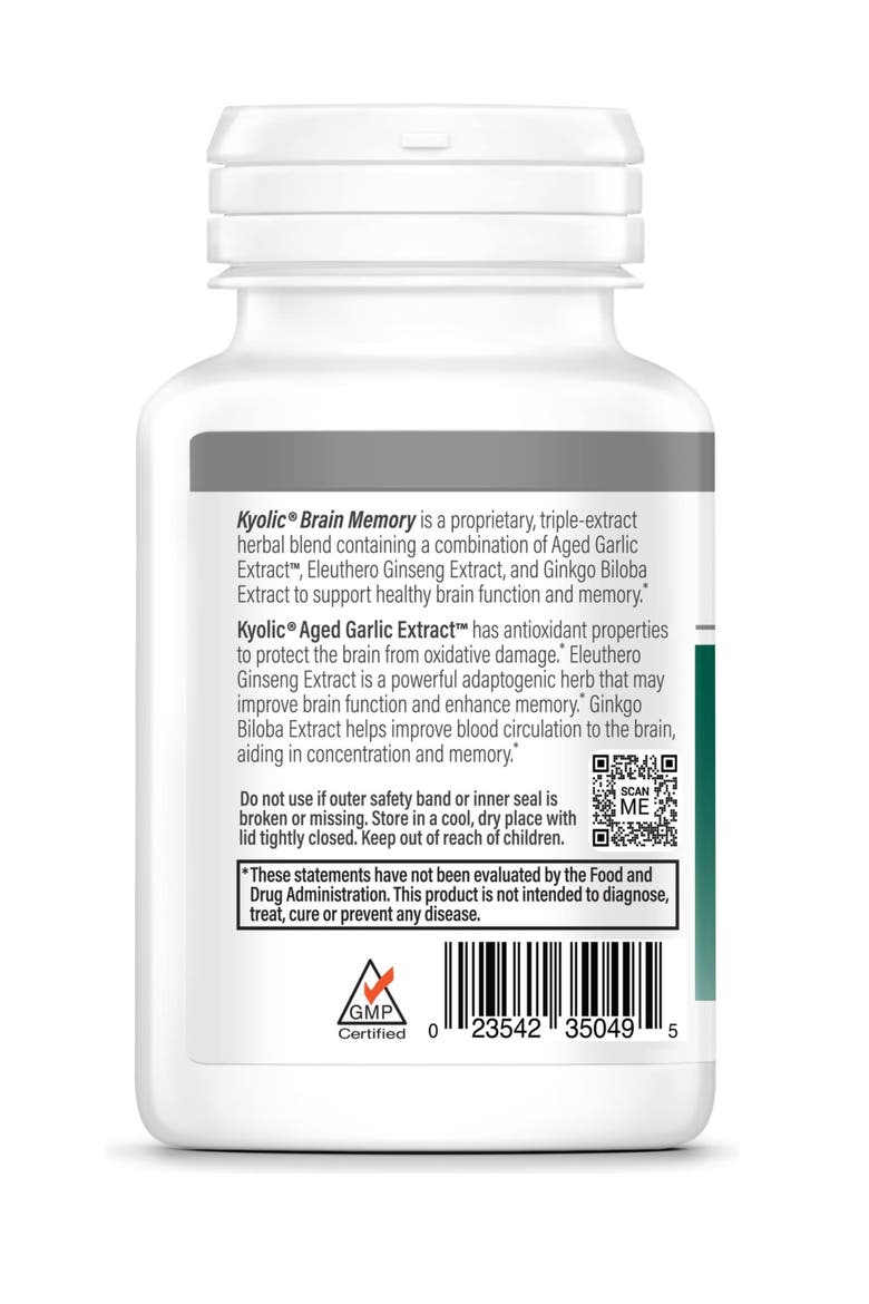 Specialty Series Brain Memory, For Concentration & Recall, 90 Capsules, Alternate, color, None