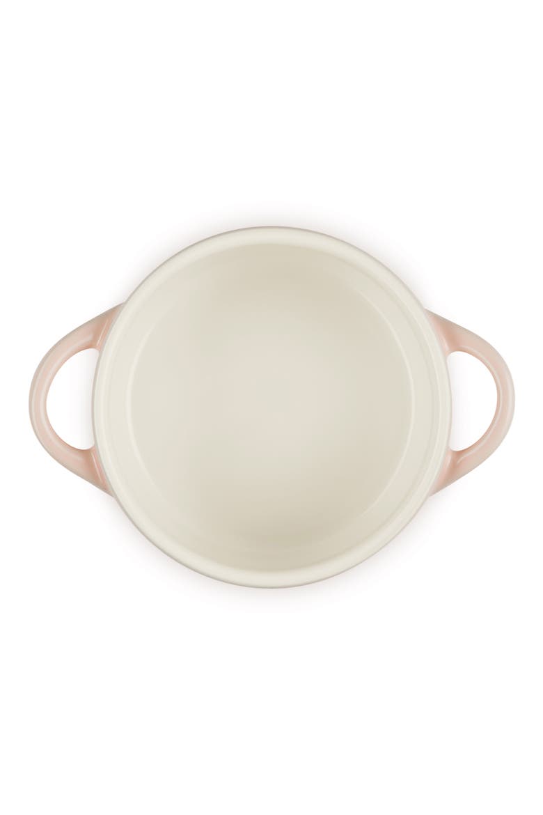 Mini Round Stoneware Baking Dish, Alternate, color, PECHE