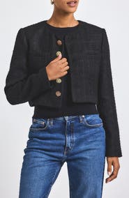 Derek Lam 10 Crosby Juliette Tweed Jacket