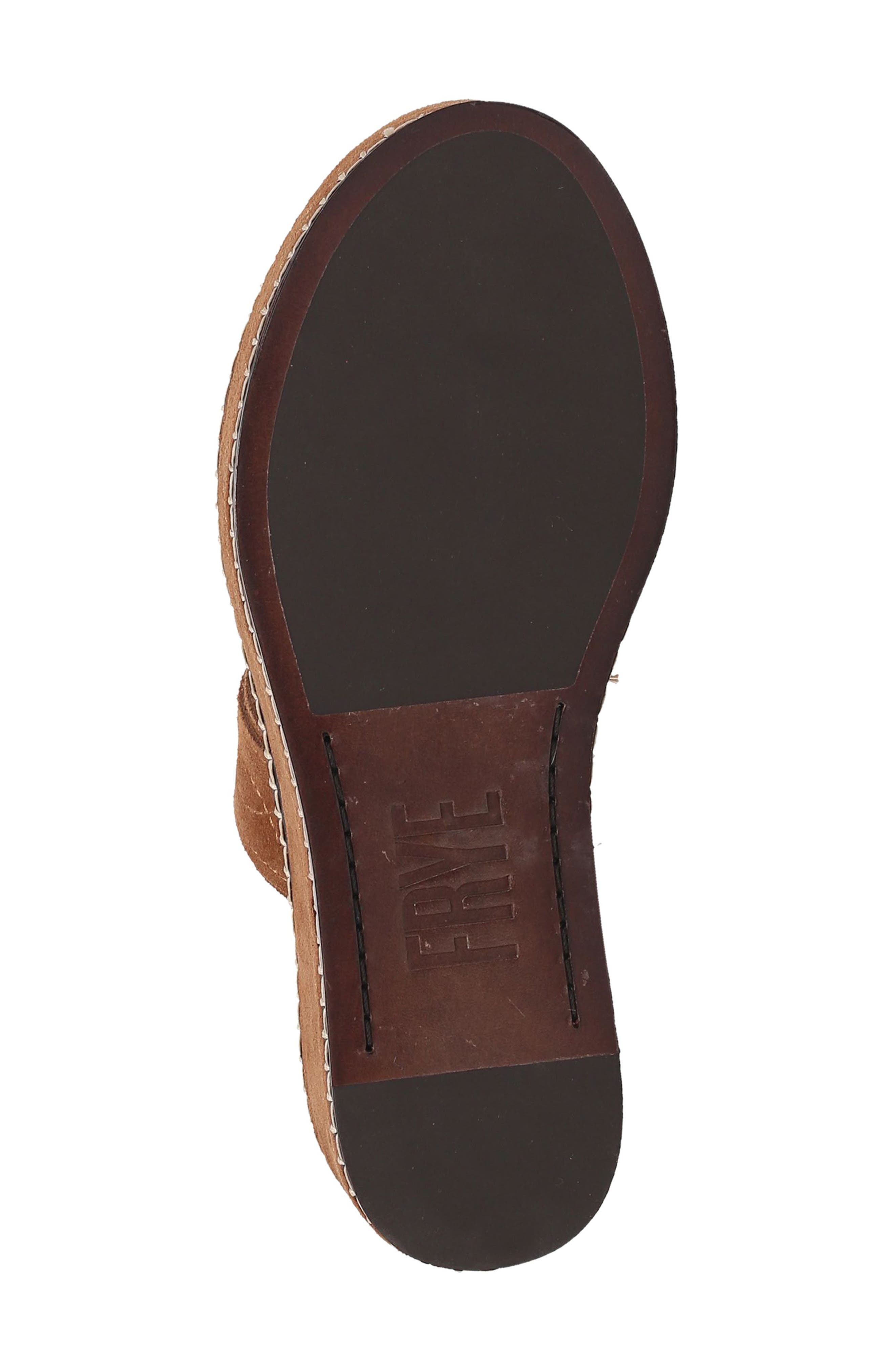 Frye Joy Platform Wedge Sandal, Alternate, color, Bark