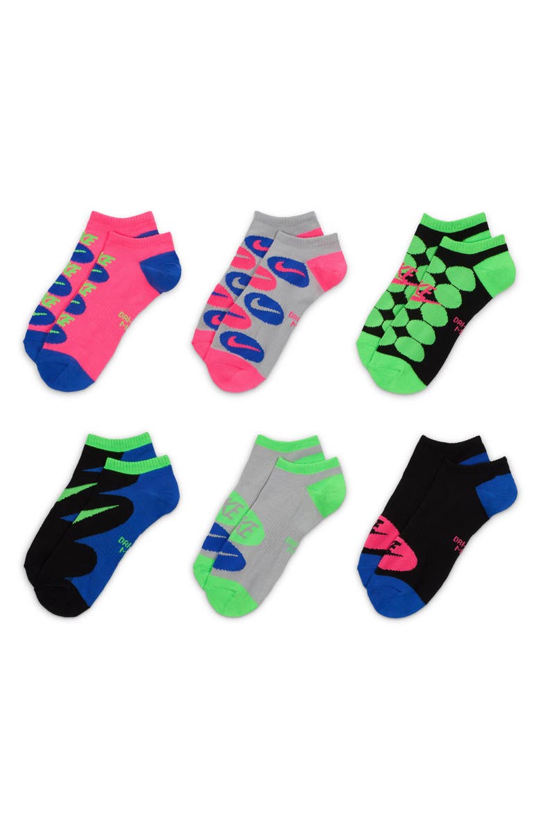 Nike Dri-FIT Ankle Socks - Pack of 6, Alternate, color, 