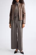 Reiss Allie Leather Jacket