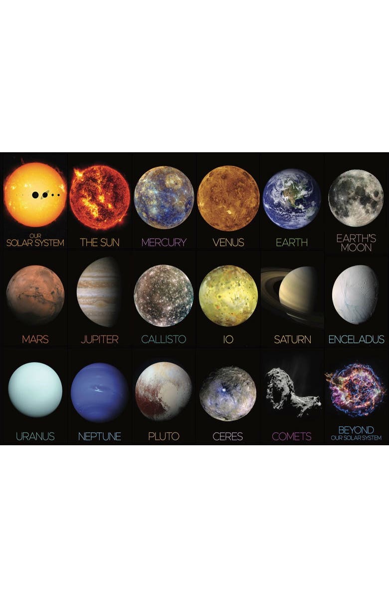 NEW YORK PUZZLE COMPANY The Solar System 1000 Piece Puzzle, Alternate, color, NO COLOR