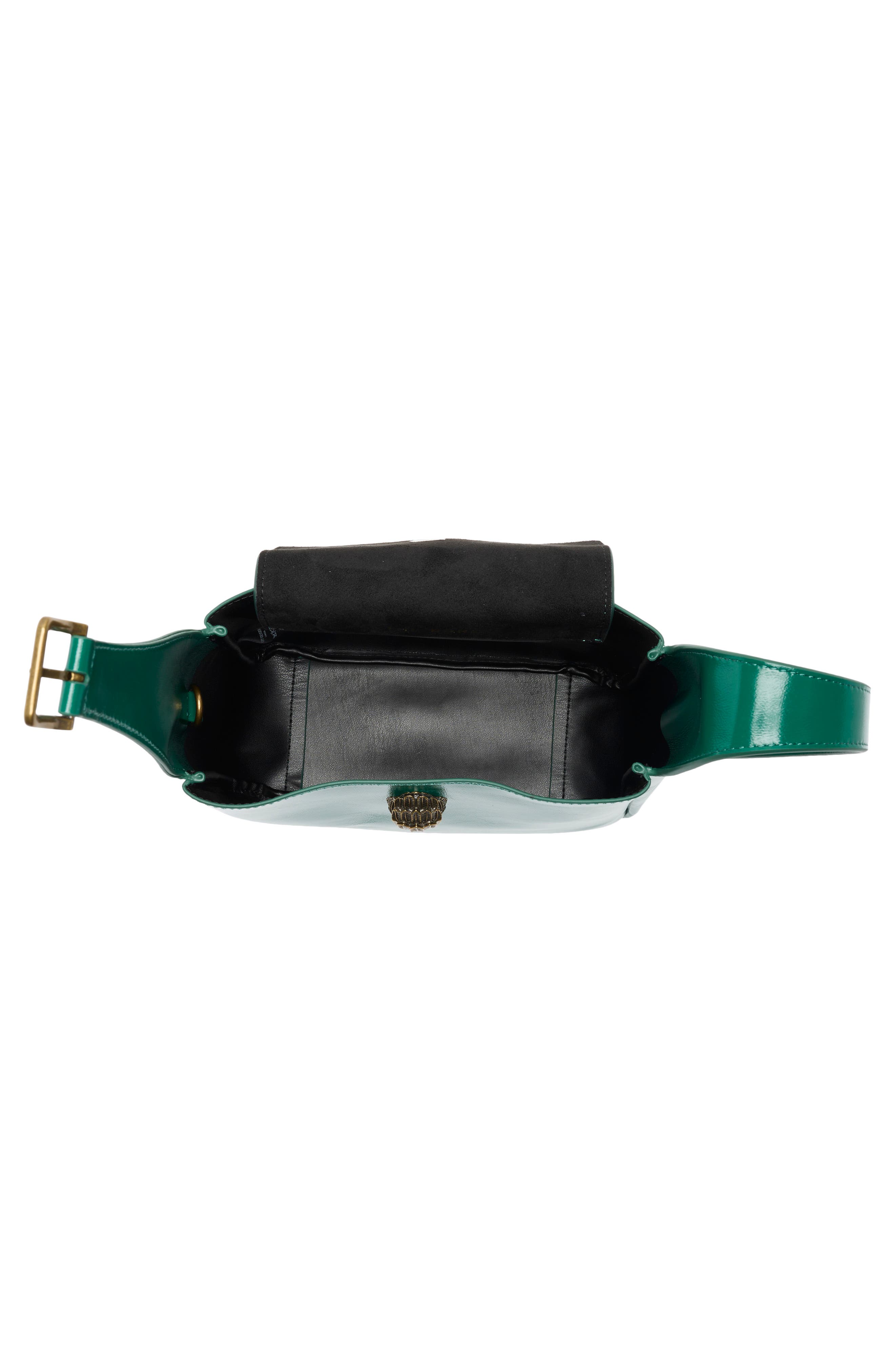 Kurt Geiger London Small Bond Leather Hobo Bag, Alternate, color, Green