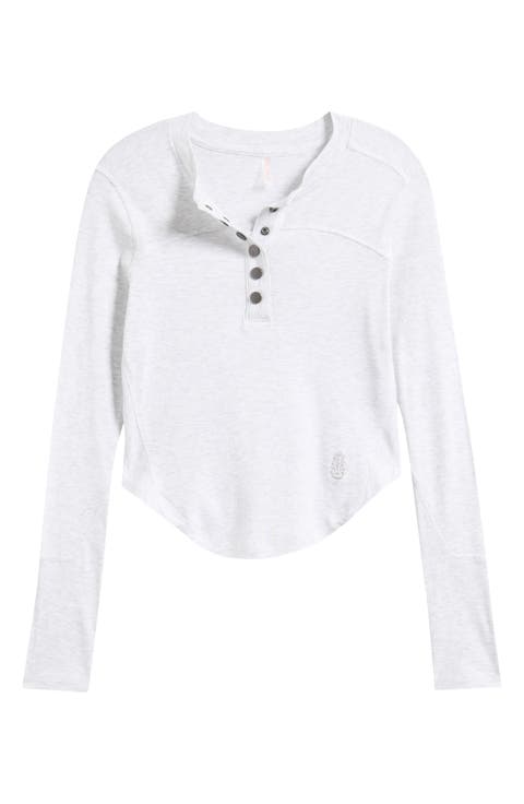 Cool Down Stretch Cotton Crewneck Top