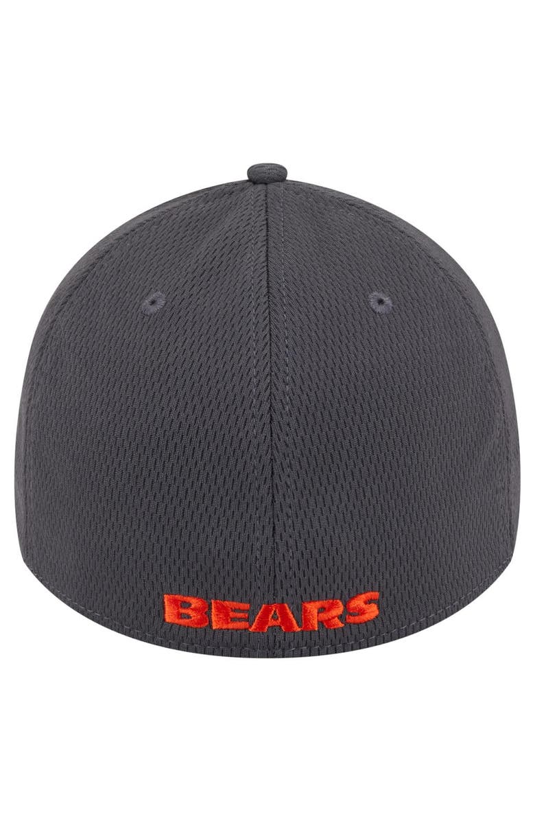 New Era Men's New Era Graphite Chicago Bears  Main 39THIRTY Flex Hat, Alternate, color, 