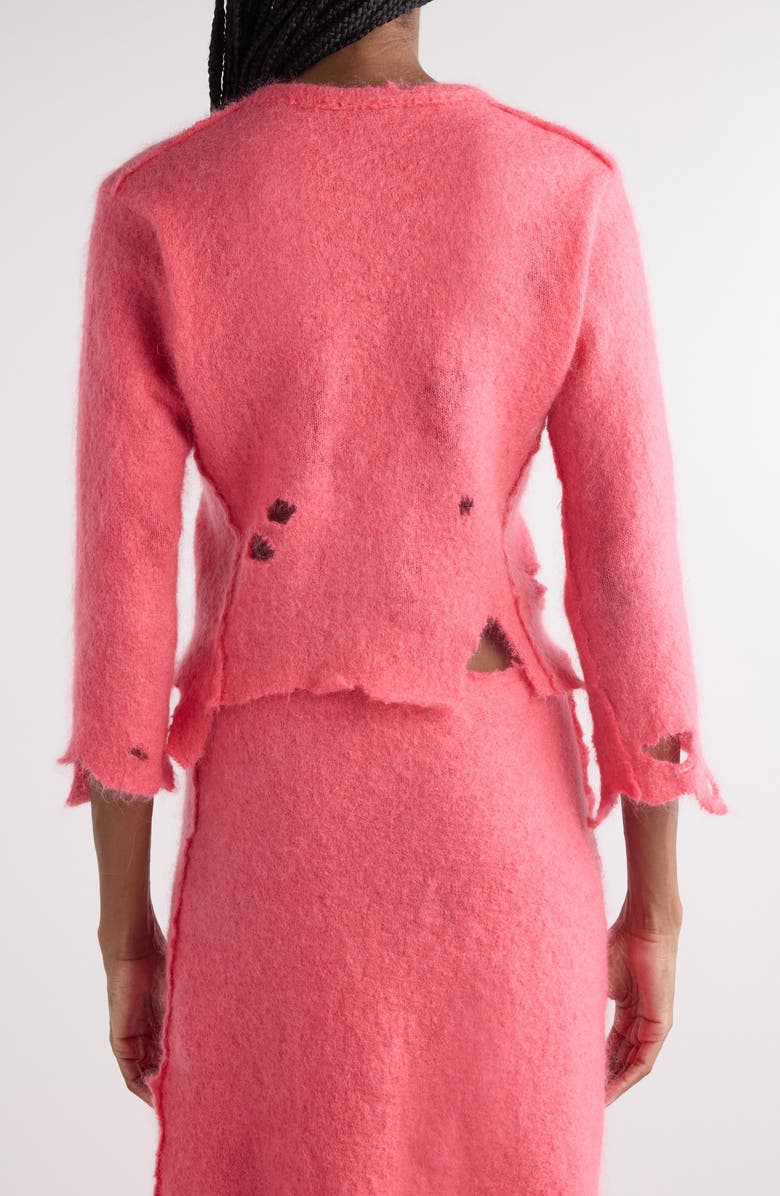 Acne Studios Kiruna Boiled Knit Cardigan, Alternate, color,