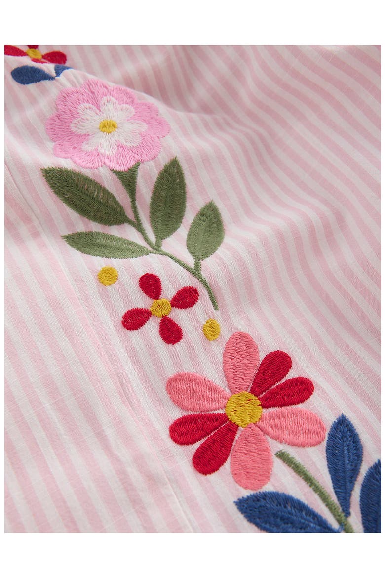 Kids' Scallop Hem Pants, Alternate, color, CHALK PINK/ IVORY FLORAL