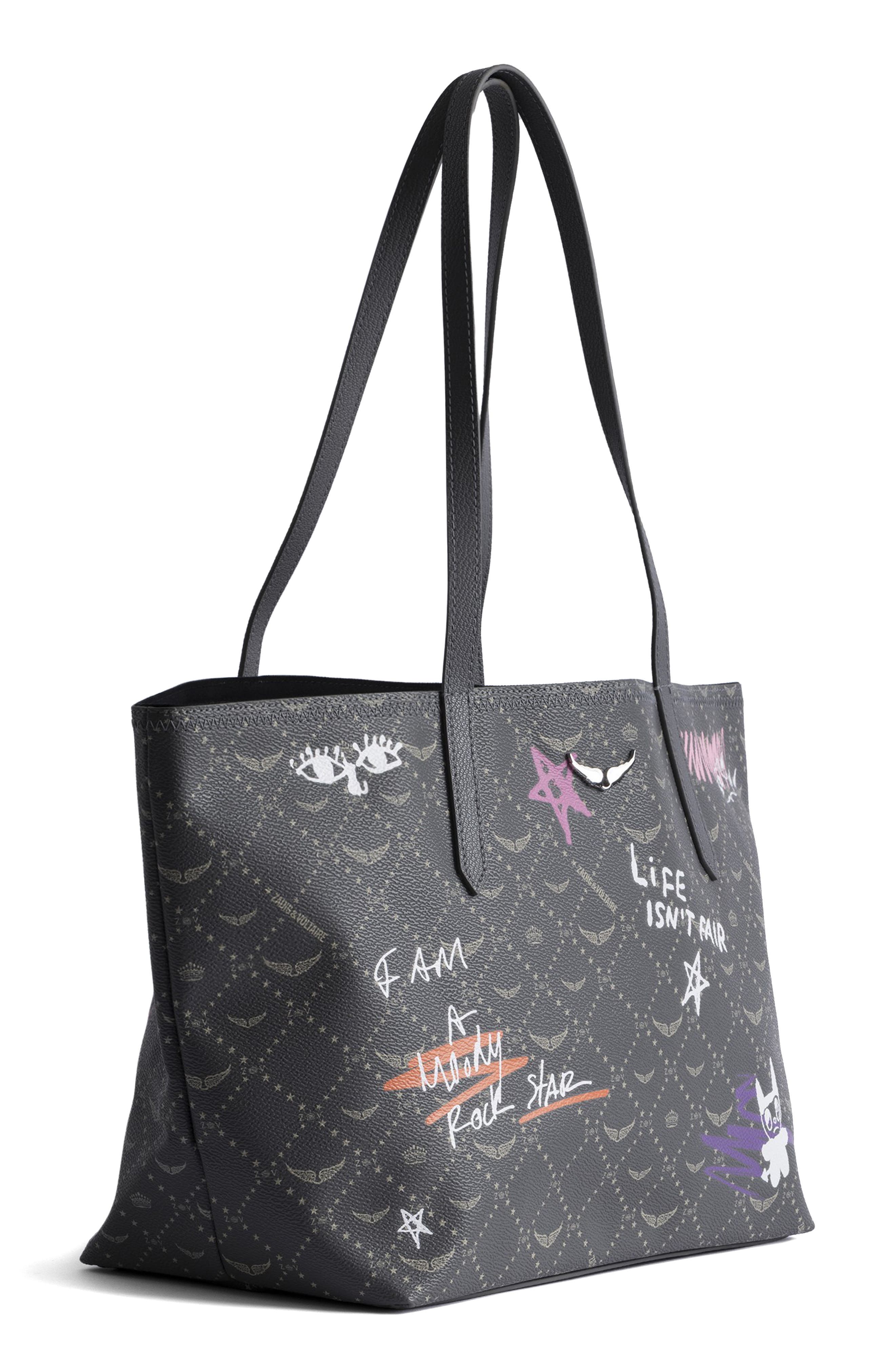 Zadig 
Voltaire Z Monogram Shopper Tote, Alternate, color, Road