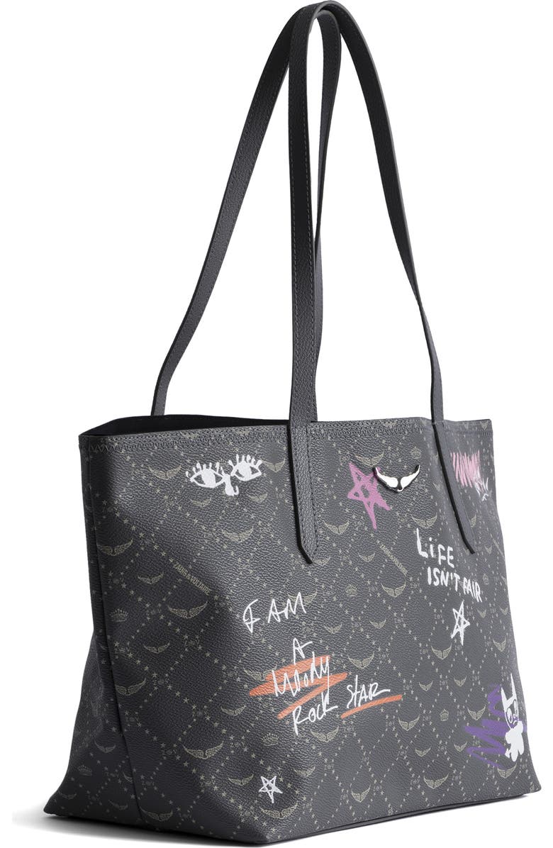 Zadig & Voltaire Z Monogram Shopper Tote, Alternate, color, Road