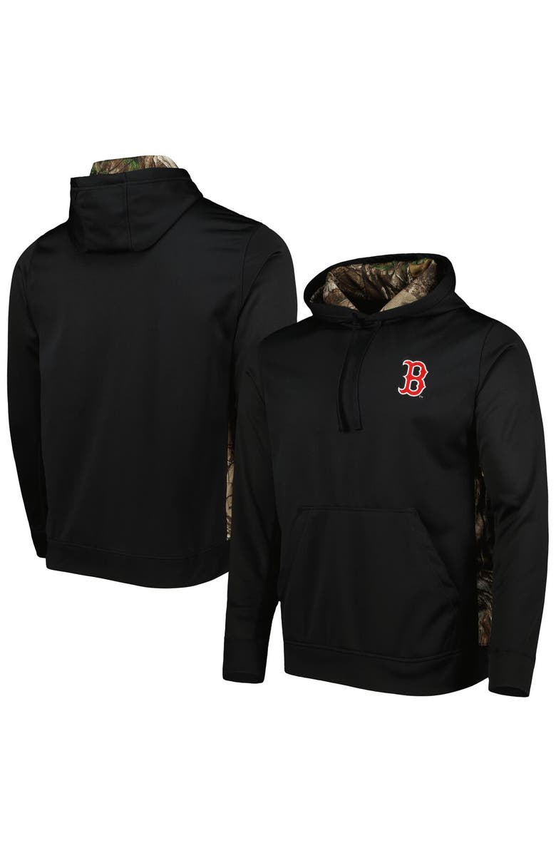 DUNBROOKE Men's Dunbrooke Black/Camo Boston Red Sox Ranger Pullover Hoodie, Main, color, Black