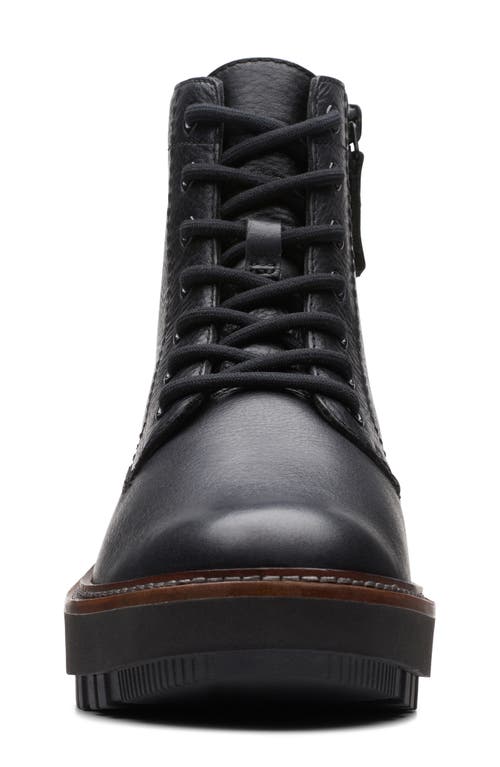 Clarks Orianna Lace-up Boot In Black
