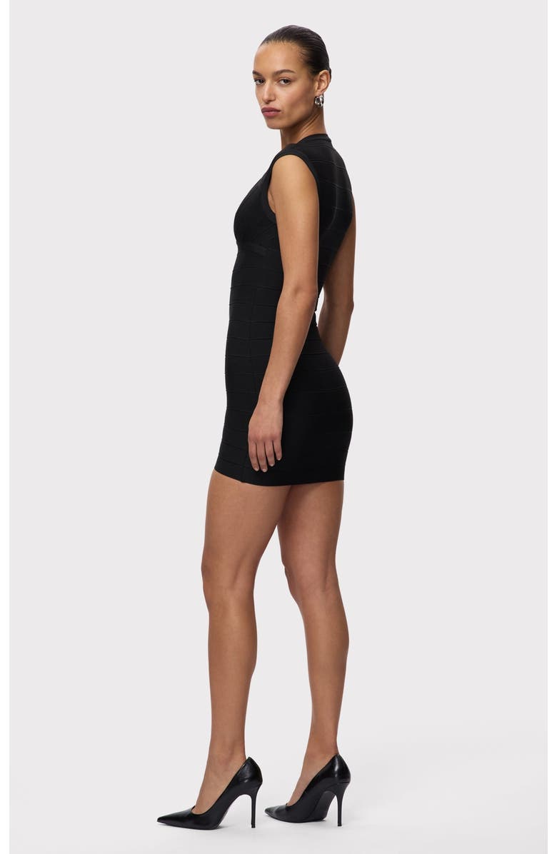 Herve Leger The Red Carpet Dress, Alternate, color, Black