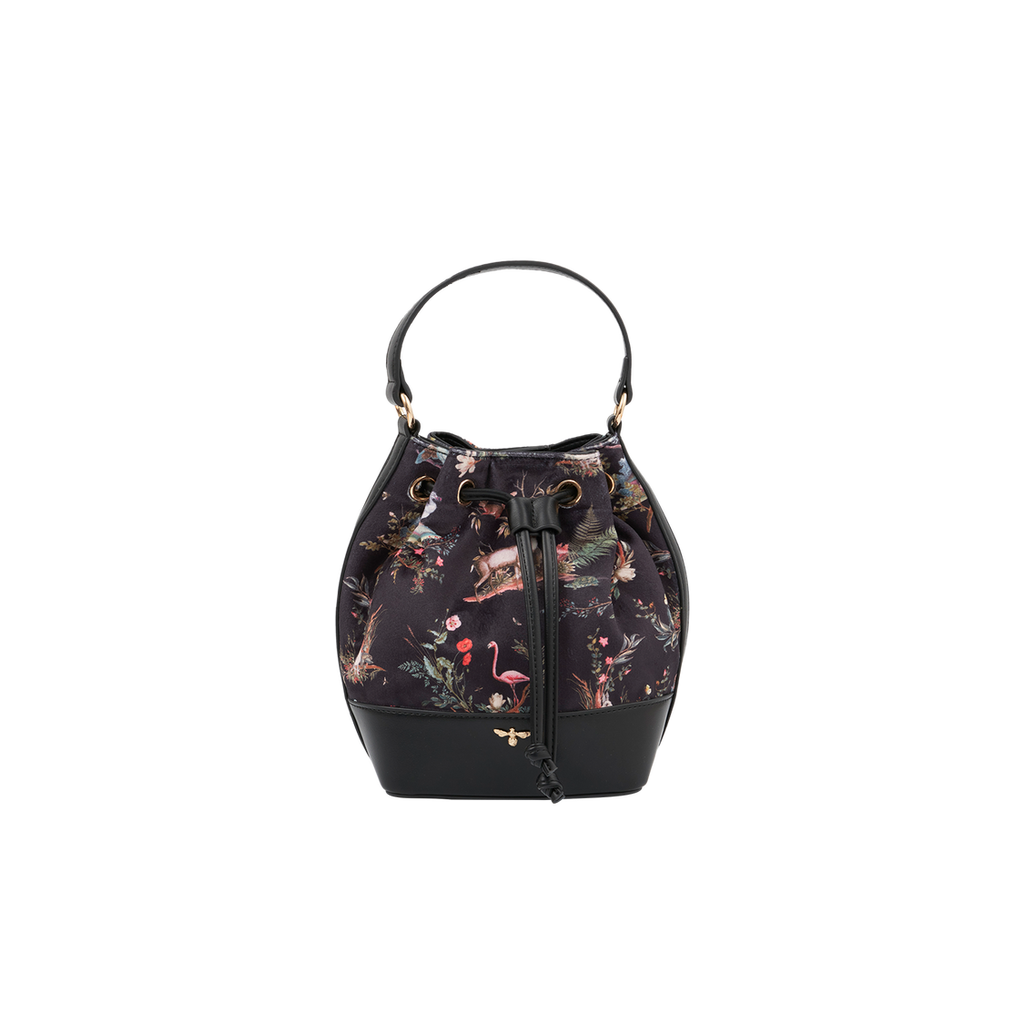 Fable England Wonderland Bucket Bag In Black
