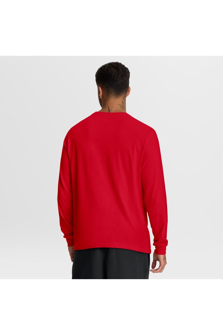 Men's Nike Red Buffalo Bills Always Prepared Essential Cotton Long Sleeve T-Shirt, Alternate, color, Red