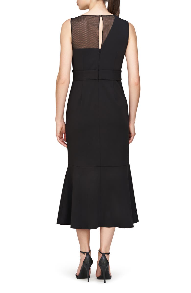 JS Collections Joanna Asymmetric Neck Cocktail Dress, Alternate, color,