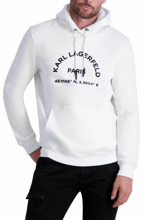 KARL LAGERFELD PARIS Latitude/Longitude Hoodie