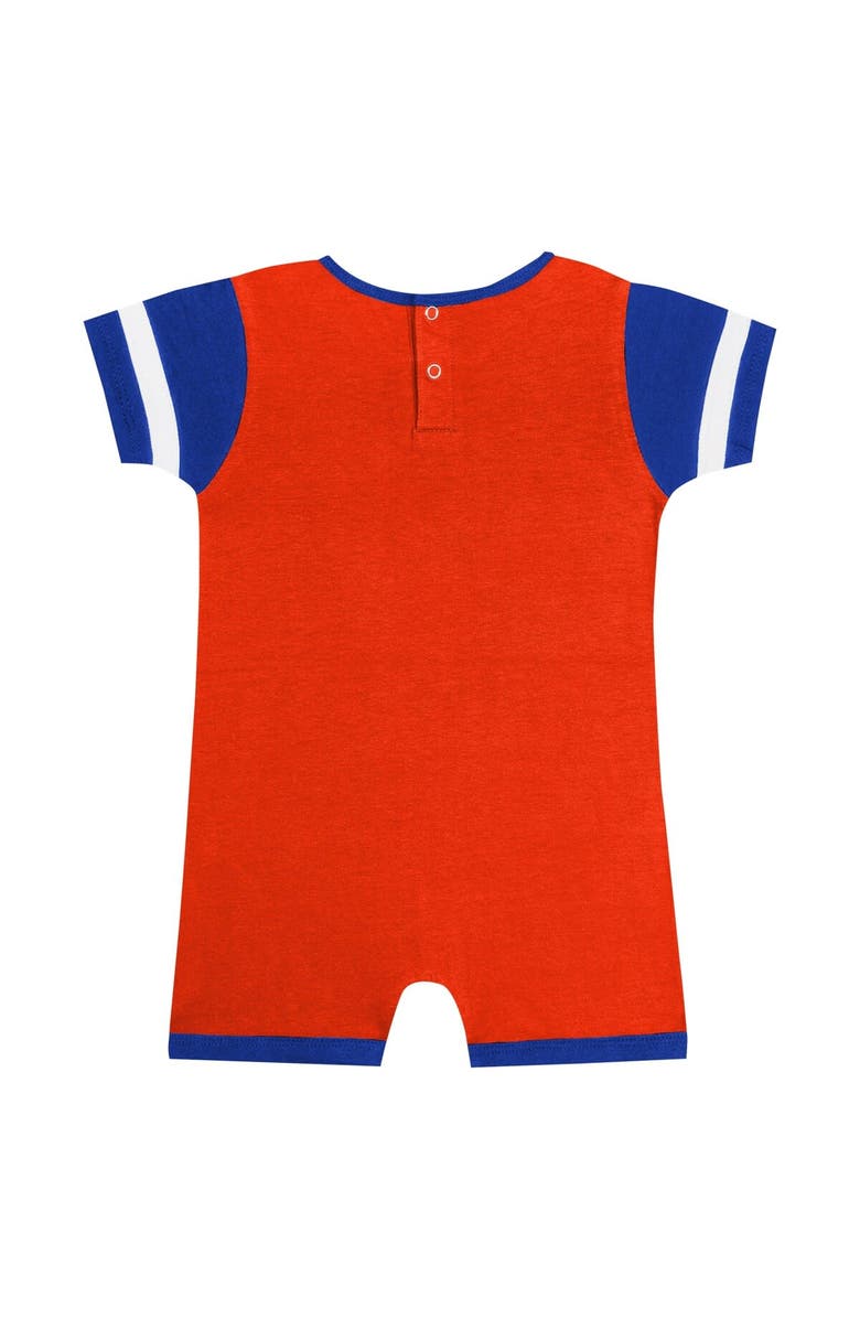 Outerstuff Infant Fanatics Orange New York Mets Fast Pitch Romper, Alternate, color, 