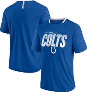FANATICS Men's Fanatics Royal Indianapolis Colts Defender Fade Slant T-Shirt