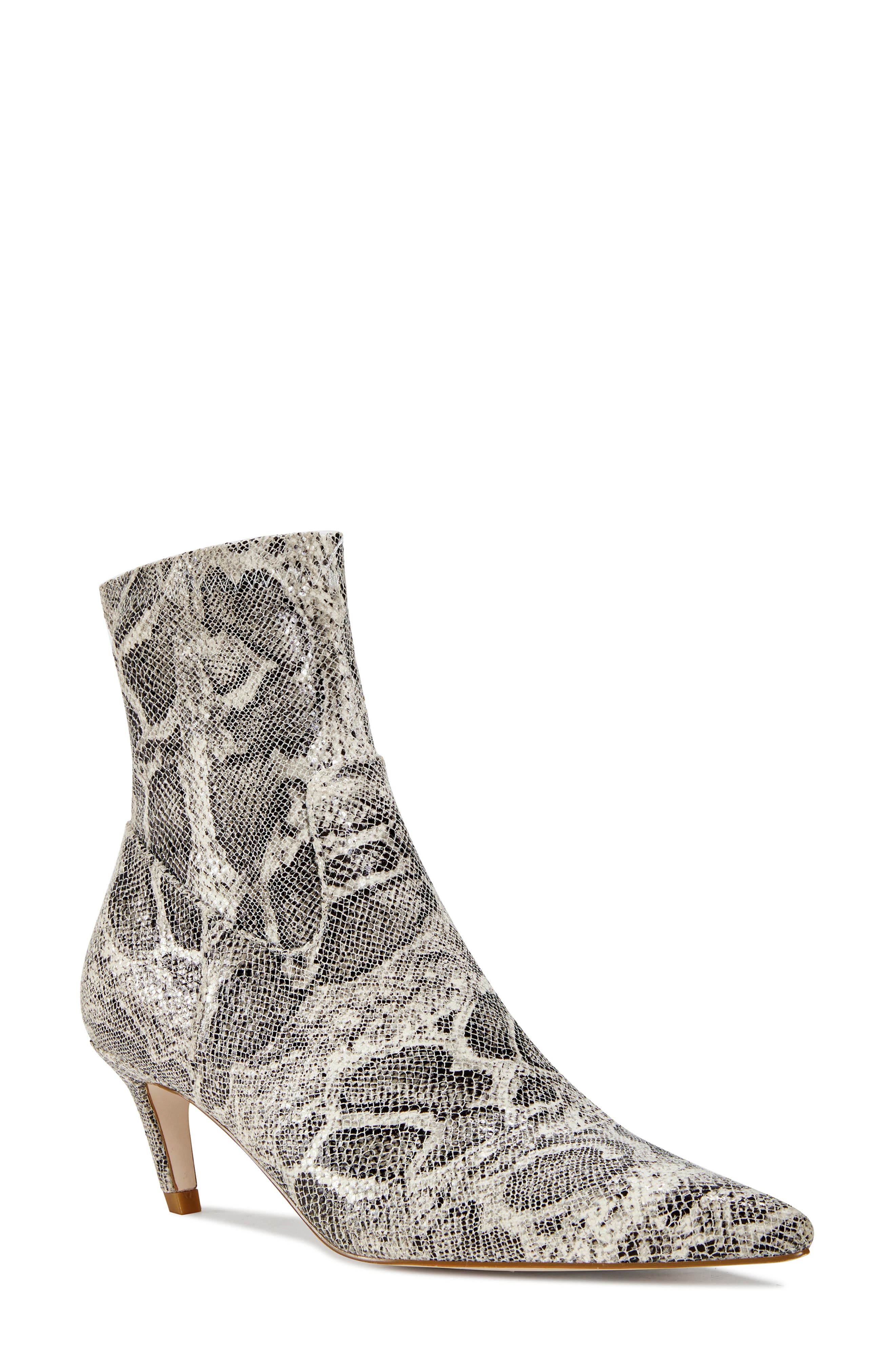 Leoncio Snakeskin Embossed Bootie