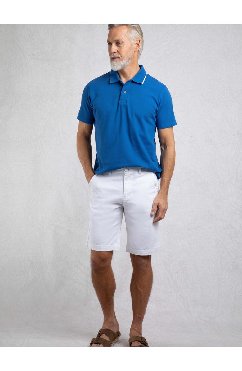 Weird Fish Rayburn Flat Front Shorts, Alternate, color, White