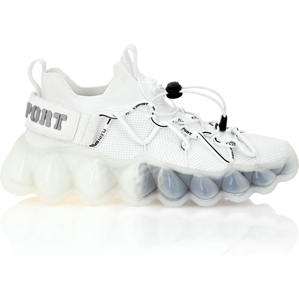 Plein Sport The Bubble Gen.x.02 Tiger Runner Unisex In White