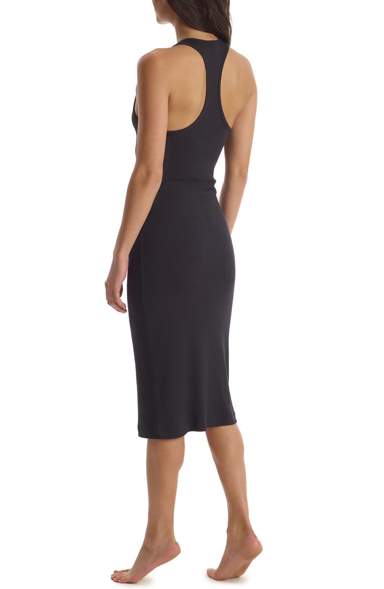 Commando Luxury Rib Racerback Tank Dress, Alternate, color, 