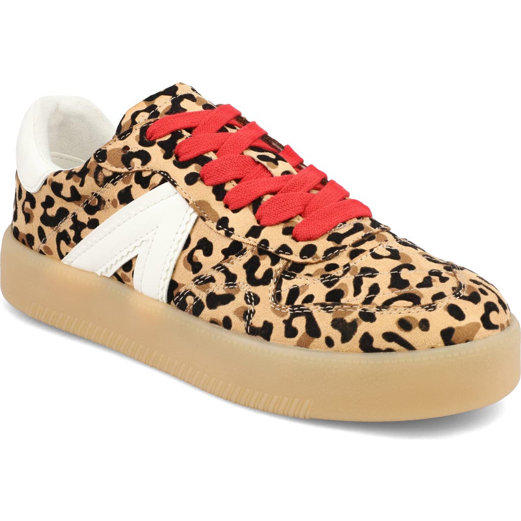 Mia Archie Leopard Sneaker In Animal Print