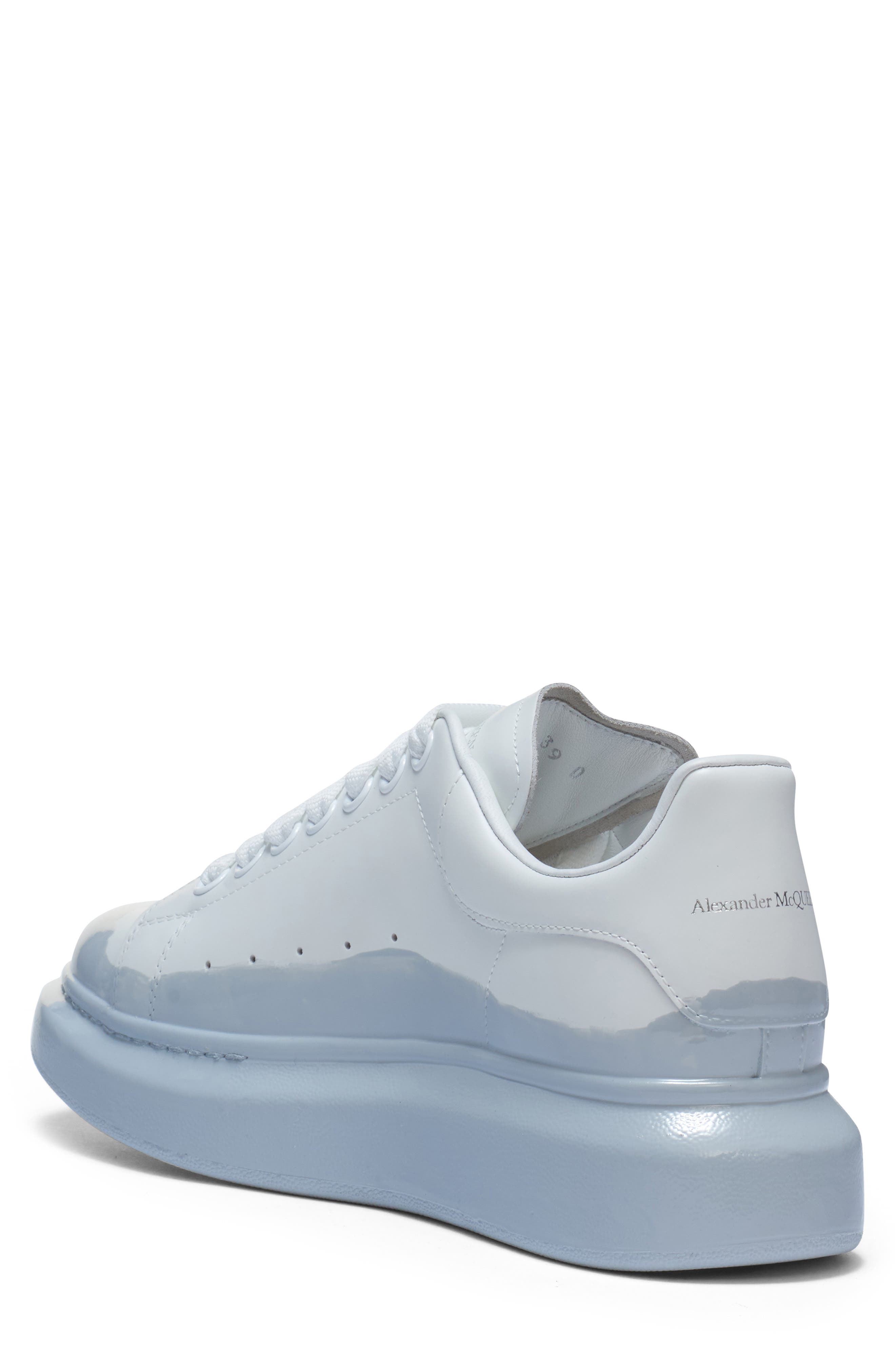 McQueen Oversized Sneaker, Alternate, color, Ivory