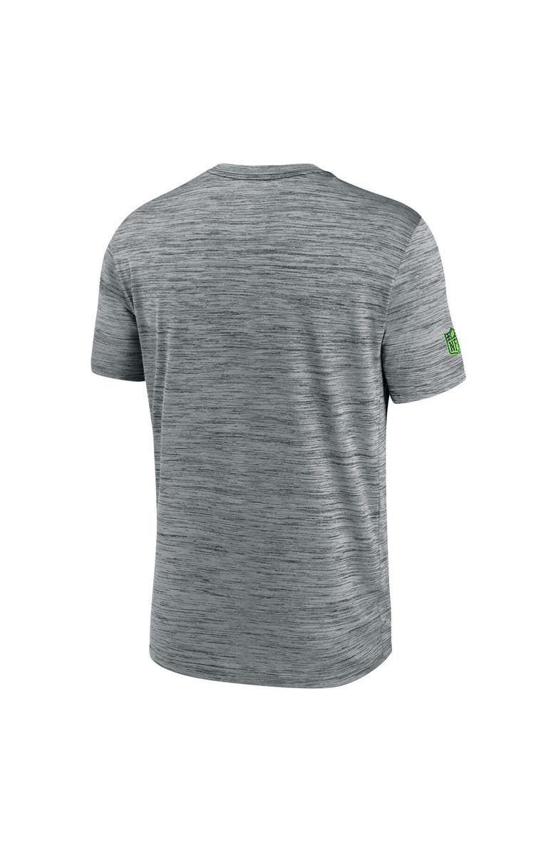 Nike Men's Nike Gray Seattle Seahawks 2024 Sideline Velocity Performance T-Shirt, Alternate, color, Gray